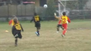 Calcio bambini, primo affondo con gol