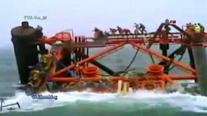 Piattaforma petrolifera affonda nel Golfo Persico